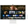 Monitor Samsung Smart M8 32'' 4K com Webcam, Altura Regulável e Smart TV - Branco