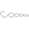 Argolas Dobradiça Niqueladas 32mm Nº3 - Pack de 20 unidades | Loja BluePixel