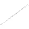 Argolas Espiral Metálicas 6mm Passo 5:1 Prata - Pack 100 | bluepixel.pt