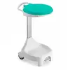 Contentor 120L Smile W-70 com Pedal e Rodas Branco/Verde | Loja BluePixel