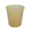 Papeleira de 15L em plástico amarelo transparente | Resistente e prática para o seu espaço | bluepixel.pt