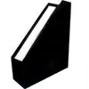 Porta Revistas 30x25x8cm em Cartão Preto - Marca 320 | Loja BluePixel