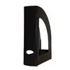 Porta Revistas 32x25x8cm em Plástico Opaco Preto | Organização e Estilo na bluepixel.pt