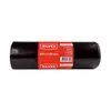 Sacos de Lixo 120L 80x120cm 24my Preto - Pack de 25 unidades | bluepixel.pt