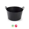 Cesto Flexível 56L Preto - Marca 359 | Organização e Armazenamento Prático