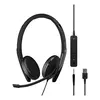 Fones de ouvido Sennheiser EPOS ADAPT 165T USB II - Conforto e Som de Qualidade