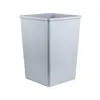Contentor 132,5L Resina Quadrado Sem Tampa Cinza | Loja BluePixel