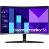 Monitor Profissional Curvo Samsung Essential S3 S39GD 27'' Full HD Multimédia Preto e Prata | bluepixel.pt