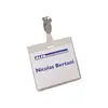 Porta Nomes Horizontal 90x60mm Marca 193 com Mola - Pack 50un em Portugal | BluePixel.pt
