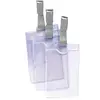 Porta Nomes Vertical 62x108mm com Mola Cinza - Marca 196 | BluePixel.pt