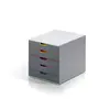 Móvel Secretária 5 Gavetas 193 Multicolores | Mobiliário de Escritório Moderno na bluepixel.pt