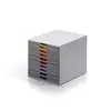 Móvel Secretária 10 Gavetas Durable Multicolorem - Marca 193 | Loja BluePixel.pt
