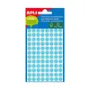 Etiquetas Redondas 8mm Azul Apli 2045 - Pack 288 unidades | BluePixel.pt