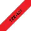 Fita Laminada 12mm x 8m Vermelho/Preto - Marca 32 | Loja online bluepixel.pt