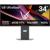 Monitor Gaming Curvo LG UltraGear 34G600A-B 34'' WQHD, 160Hz, 5ms, VA, Regulável em Altura - bluepixel.pt