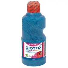 Guache Líquido Giotto 250ml Azul Glitter | Tintas de Alta Qualidade na bluepixel.pt