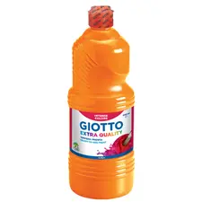 Guache Líquido Giotto Extra Quality 1L Laranja | Material de Pintura de Alta Qualidade