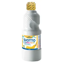 Guache Líquido Giotto Escolar 500ml Branco | Tintas e Materiais Artísticos na bluepixel.pt