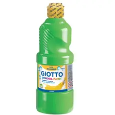 Guache Líquido Giotto Escolar 500ml Verde | Tintas para Pintura Infantil