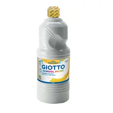 Guache Líquido Giotto Escolar 1L Branco - Tinta de Alta Qualidade para Pintura Escolar