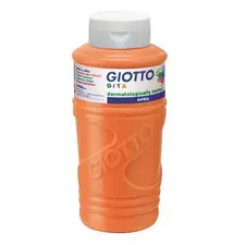 Guache Pintura Dedos Giotto 750ml - Cor Laranja | Material artístico para crianças