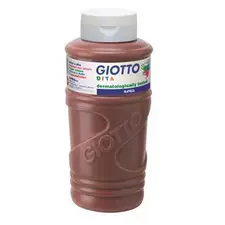 Guache de Dedos Giotto 750ml Castanho | Tinta Infantil Segura para Crianças