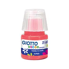 Guache Decor Acrílico Giotto Vermelhão 25ml | Tintas Artísticas de Qualidade na bluepixel.pt
