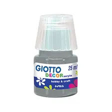 Guache Decor Acrílico Giotto Prata 25ml | Tinta metálica para artes e decorações | bluepixel.pt