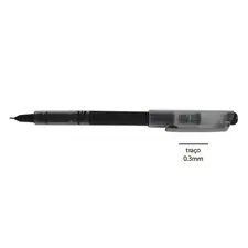 Marcador Roller Needle Point 0,3mm Preto ALBAN | Escrita de Precisão na BluePixel.pt