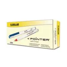 Marcador Fino Pointer FLPT 0,3mm Azul DOLLAR - 10 Unidades | Loja BluePixel