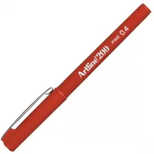 Marcador Fino ARTLINE 200 0,4mm Vermelho - Pack de 12 | Loja BluePixel