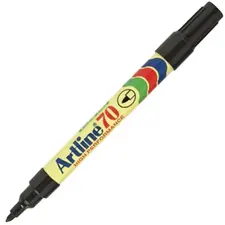 Marcador Permanente Médio Artline 70 1,5mm Preto - Compra online na bluepixel.pt