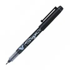 Marcador Médio Pilot V-Sign Pen 0,6mm Preto | Alta Qualidade na bluepixel.pt