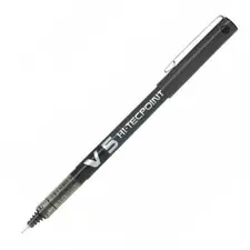 Marcador Roller Pilot V5 0,5mm Preto - Caneta de Escrita Precisa na bluepixel.pt