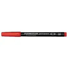 Marcador Permanente Médio Lumocolor 317-2 Vermelho da STAEDTLER | Loja online bluepixel.pt