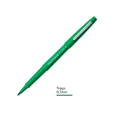 Marcador Médio Paper Mate Flair 0,7mm Verde | Material Escolar de Qualidade na bluepixel.pt