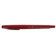 Marcador Permanente Médio Alban AC1214-02 Vermelho | Material de Escritório de Qualidade
