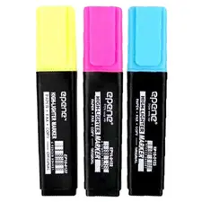 Marcador Fluorescente 3 Cores Grosso EPENE EP10-0122 | Loja BluePixel