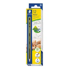 Lápis de Grafite STAEDTLER Noris 120-4 Nº4-2H - Pack de 12 unidades | Loja BluePixel