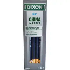 Lápis Dermatográfico Dixon Marker Azul Lyra - Caixa com 12 unidades | bluepixel.pt
