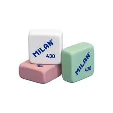 Borracha Pão Milan 430 Sortido 28x28x13 mm | Material Escolar de Qualidade