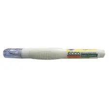 Corretor Caneta Ecco Ponta Metal Roller 7ml NEUTRAL | Correção Precisa