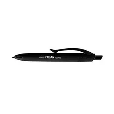 Esferográfica Milan Mini P1 Touch Preto 1mm - Caneta compacta e elegante para escrita e touchscreen | bluepixel.pt