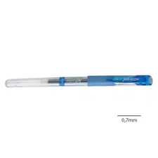 Esferográfica Gel Dong-A Jell-Zone Azul 0,7mm - Pack de 12 unidades | BluePixel.pt