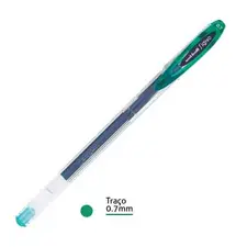 Esferográfica Gel Uni Signo UM120 Verde 0,7mm | Loja BluePixel.pt