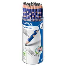 Lápis de Grafite HB Lyra Groove Slim em Copo 48 Unidades | Loja BluePixel