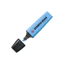 Marcador Fluorescente Stabilo 70/31 Azul - Pack de 10 unidades | Loja BluePixel