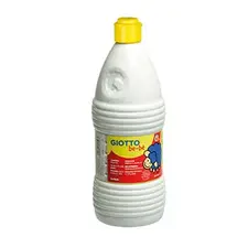 Guache Líquido 1L Giotto Be-Be Branco | Tinta de Alta Qualidade para Crianças e Artistas