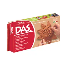 Pasta Modelar Terracota TS500 DAS 500g | Material de Modelagem de Alta Qualidade