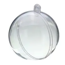 Bola de Natal de Plástico 6cm - Decoração Festiva | bluepixel.pt